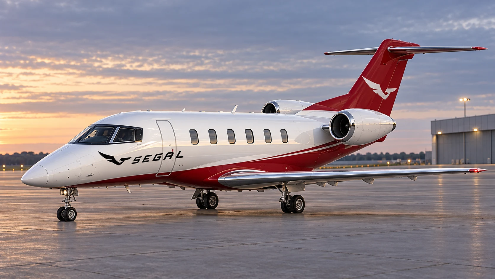 Segal private aircraft visualization